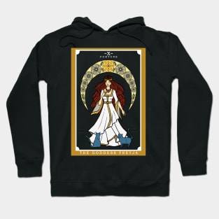 The Norse Goddess Freya Tarot Card Hoodie